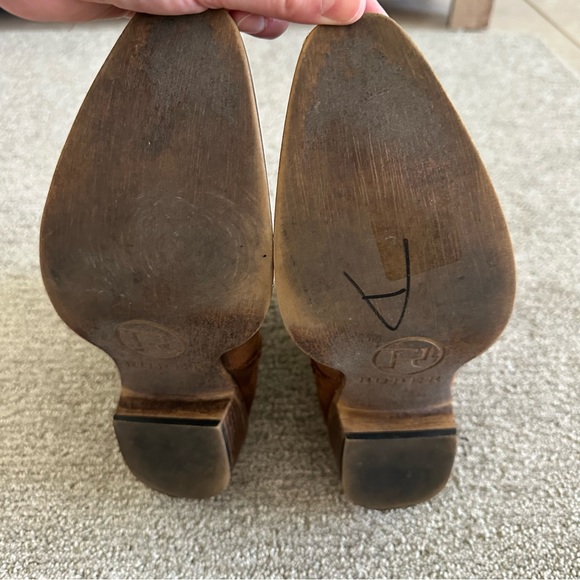 ROPER WOMEN'S SHORT STUFF FASHION BOOTIES - SNIP TOE Brown Size 10 - Picture 3 of 10